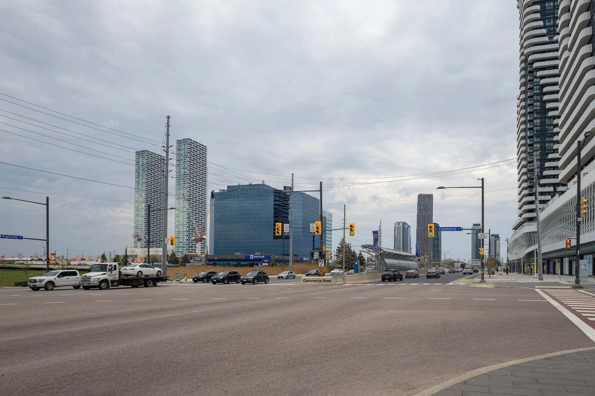 Highway 7 corridor through Vaughan Metropolitan Centre