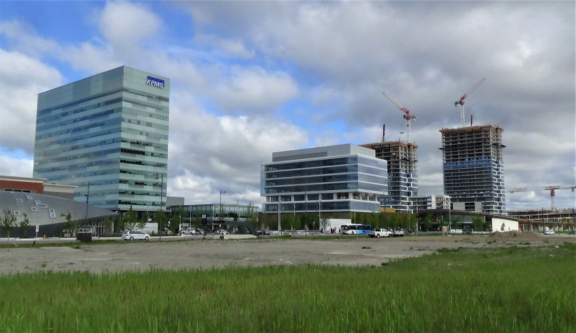 Vaughan Metropolitan Centre skyline
